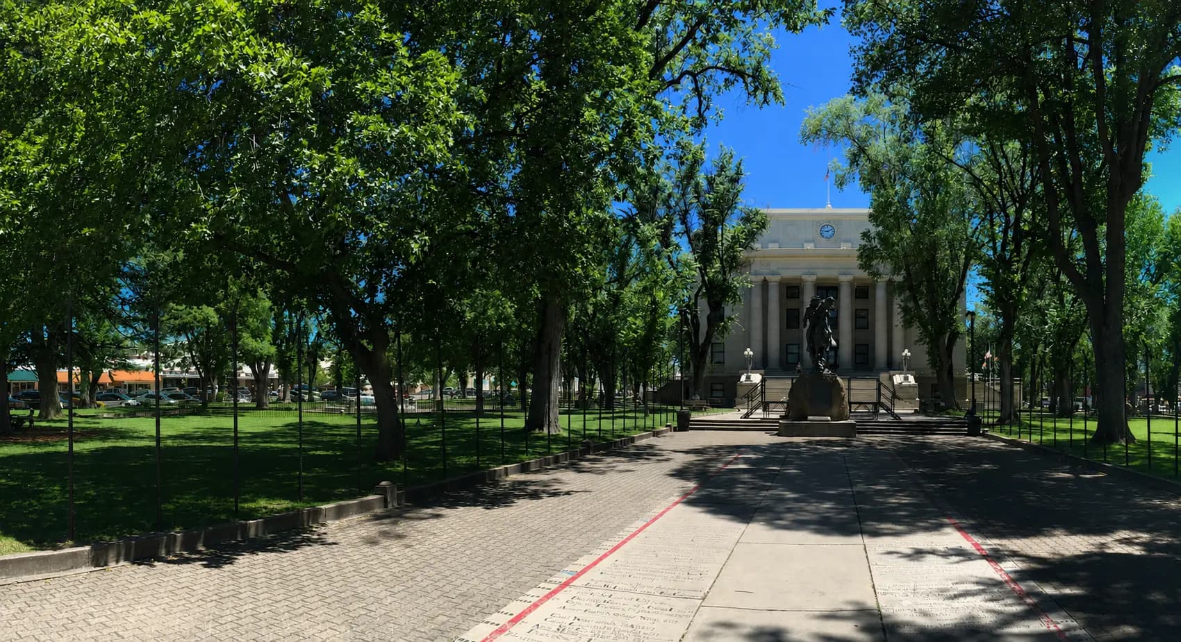 Historic courthouse in downtown Prescott, Arizona